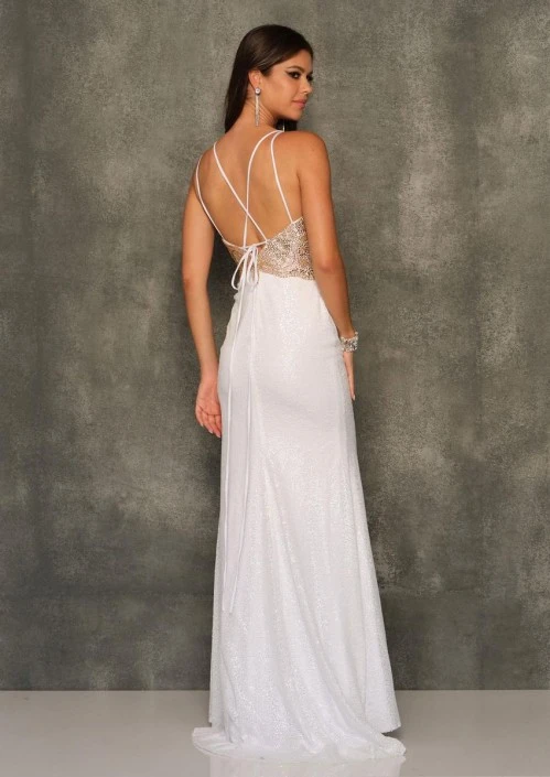 Dave And Johnny 11030 Beaded Butterfly Prom Dress 4 Dave And Johnny 11030 Beaded Butterfly Prom Dress - Image 2