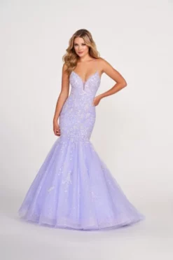 Ellie Wilde By Mon Cheri Ellie Wilde EW34011 Sparkling Mermaid Prom Dress -Outlet Prom Dresses Store S23 EW EW34011 05 470x705