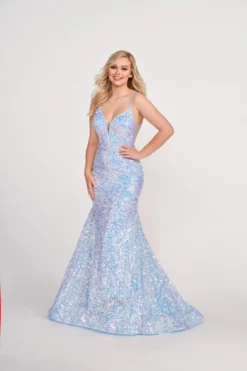 Ellie Wilde By Mon Cheri Ellie Wilde EW34016 Sequin Trumpet Prom Dress 9 Ellie Wilde By Mon Cheri Ellie Wilde EW34016 Sequin Trumpet Prom Dress -Outlet Prom Dresses Store S23 EW EW34016 03 470x705