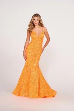 Ellie Wilde By Mon Cheri Ellie Wilde EW34016 Sequin Trumpet Prom Dress 10 Ellie Wilde By Mon Cheri Ellie Wilde EW34016 Sequin Trumpet Prom Dress -Outlet Prom Dresses Store S23 EW EW34016 04 470x705
