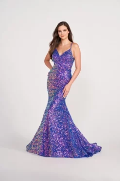 Ellie Wilde By Mon Cheri Ellie Wilde EW34016 Sequin Trumpet Prom Dress 11 Ellie Wilde By Mon Cheri Ellie Wilde EW34016 Sequin Trumpet Prom Dress -Outlet Prom Dresses Store S23 EW EW34016 05 470x705
