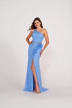 Ellie Wilde By Mon Cheri Ellie Wilde EW34019 One Shoulder Crystal Prom Dress 9 Ellie Wilde By Mon Cheri Ellie Wilde EW34019 One Shoulder Crystal Prom Dress -Outlet Prom Dresses Store S23 EW EW34019 03 470x705