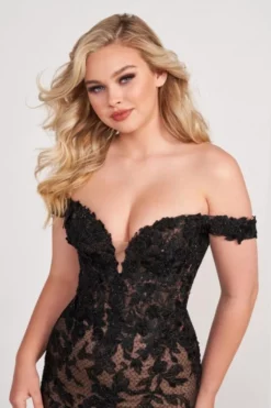Ellie Wilde By Mon Cheri Ellie Wilde EW34027 Lace Mermaid Prom Dress 7 Ellie Wilde By Mon Cheri Ellie Wilde EW34027 Lace Mermaid Prom Dress -Outlet Prom Dresses Store S23 EW EW34027 03 470x705