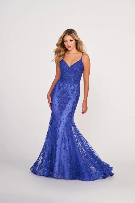 Ellie Wilde By Mon Cheri Ellie Wilde EW34030 Elegant Mermaid Prom Dress 5 Ellie Wilde By Mon Cheri Ellie Wilde EW34030 Elegant Mermaid Prom Dress - Image 3