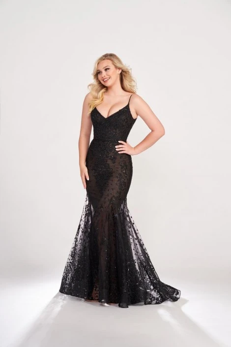 Ellie Wilde By Mon Cheri Ellie Wilde EW34030 Elegant Mermaid Prom Dress 7 Ellie Wilde By Mon Cheri Ellie Wilde EW34030 Elegant Mermaid Prom Dress - Image 5