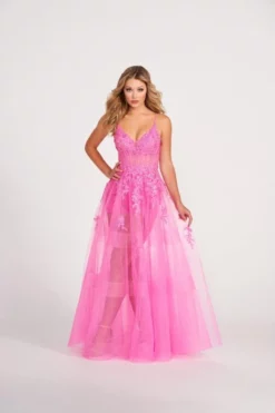 Ellie Wilde By Mon Cheri Ellie Wilde EW34032 Jaw Dropping Sheer Gown 9 Ellie Wilde By Mon Cheri Ellie Wilde EW34032 Jaw Dropping Sheer Gown -Outlet Prom Dresses Store S23 EW EW34032 03 470x705