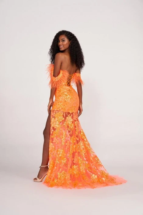 Ellie Wilde By Mon Cheri Ellie Wilde EW34034 Spectacular Sequin Prom Dress 4 Ellie Wilde By Mon Cheri Ellie Wilde EW34034 Spectacular Sequin Prom Dress - Image 2