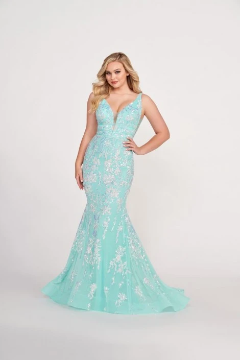 Ellie Wilde By Mon Cheri Ellie Wilde EW34041 Sparkling Sequin Prom Dress 7 Ellie Wilde By Mon Cheri Ellie Wilde EW34041 Sparkling Sequin Prom Dress - Image 5