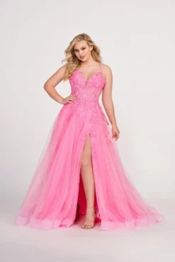 Ellie Wilde By Mon Cheri EW34042 Floral 3D Prom Dress 9 Ellie Wilde By Mon Cheri EW34042 Floral 3D Prom Dress -Outlet Prom Dresses Store S23 EW EW34042 03 470x705