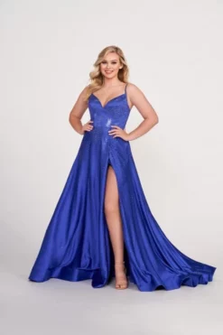 Ellie Wilde By Mon Cheri EW34044 Soft Satin Prom Dress 9 Ellie Wilde By Mon Cheri EW34044 Soft Satin Prom Dress -Outlet Prom Dresses Store S23 EW EW34044 03 470x705