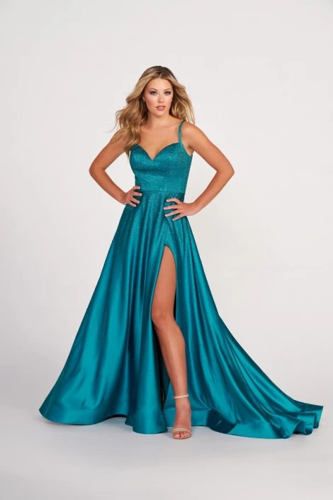 Ellie Wilde By Mon Cheri EW34044 Soft Satin Prom Dress 6 Ellie Wilde By Mon Cheri EW34044 Soft Satin Prom Dress - Image 4