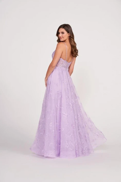 Ellie Wilde By Mon Cheri Ellie Wilde EW34051 Sparkling A-Line Prom Dress 4 Ellie Wilde By Mon Cheri Ellie Wilde EW34051 Sparkling A-Line Prom Dress - Image 2