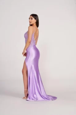 Ellie Wilde By Mon Cheri Ellie Wilde EW34052 Sleek Satin Prom Dress 8 Ellie Wilde By Mon Cheri Ellie Wilde EW34052 Sleek Satin Prom Dress -Outlet Prom Dresses Store S23 EW EW34052 02 470x705