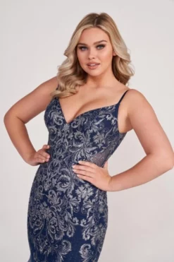 Ellie Wilde By Mon Cheri Ellie Wilde EW34056 Elegant Filigree Prom Dress 7 Ellie Wilde By Mon Cheri Ellie Wilde EW34056 Elegant Filigree Prom Dress -Outlet Prom Dresses Store S23 EW EW34056 03 470x705