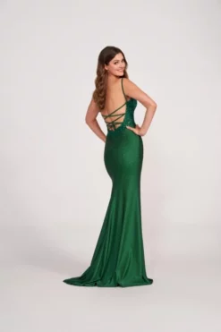 Ellie Wilde By Mon Cheri Ellie Wilde EW34062 Lace Up Scoop Back Gown -Outlet Prom Dresses Store S23 EW EW34062 02 470x705