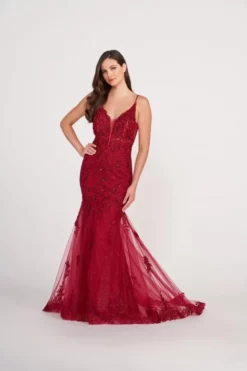 Ellie Wilde By Mon Cheri Ellie Wilde EW34067 Scoop Back Glitter Prom Dress 10 Ellie Wilde By Mon Cheri Ellie Wilde EW34067 Scoop Back Glitter Prom Dress -Outlet Prom Dresses Store S23 EW EW34067 04 470x705
