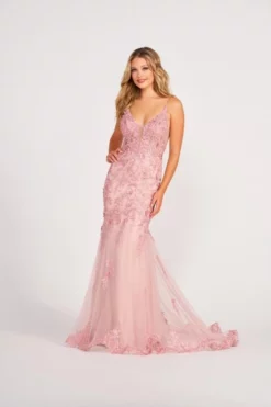 Ellie Wilde By Mon Cheri Ellie Wilde EW34067 Scoop Back Glitter Prom Dress 11 Ellie Wilde By Mon Cheri Ellie Wilde EW34067 Scoop Back Glitter Prom Dress -Outlet Prom Dresses Store S23 EW EW34067 05 470x705