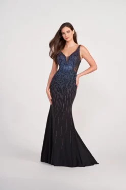 Ellie Wilde By Mon Cheri Ellie Wilde EW34076 Sparkling Stone Prom Dress -Outlet Prom Dresses Store S23 EW EW34076 05 470x705