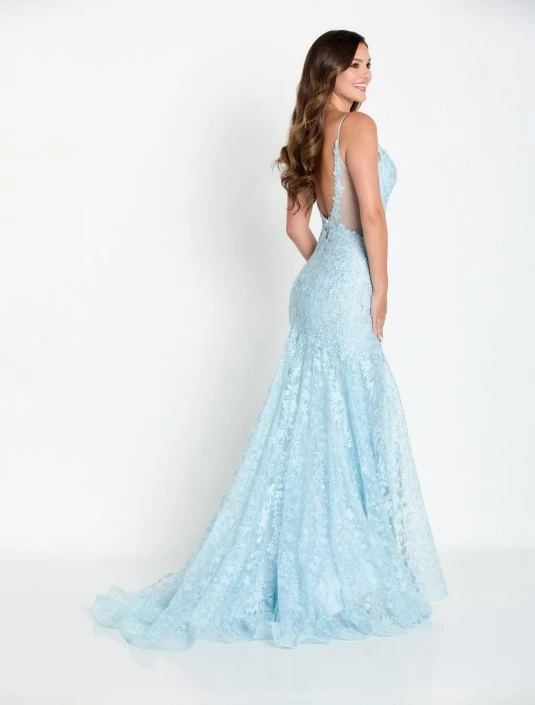 Ellie Wilde By Mon Cheri Ellie Wilde EW34093 Scoop Back Prom Dress 6 Ellie Wilde By Mon Cheri Ellie Wilde EW34093 Scoop Back Prom Dress - Image 4