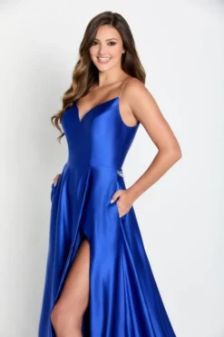 Ellie Wilde By Mon Cheri Ellie Wilde EW34096 Beautiful Bead Strap Prom Dress -Outlet Prom Dresses Store S23 EW EW34096 05 470x705
