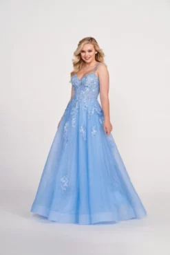 Ellie Wilde By Mon Cheri Ellie Wilde EW34098 Floral 3D Lace Prom Dress 9 Ellie Wilde By Mon Cheri Ellie Wilde EW34098 Floral 3D Lace Prom Dress -Outlet Prom Dresses Store S23 EW EW34098 03 470x705