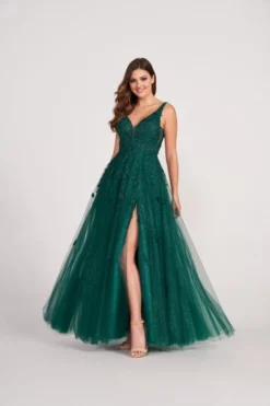 Ellie Wilde By Mon Cheri EW34103 Glitter Tulle Prom Dress 9 Ellie Wilde By Mon Cheri EW34103 Glitter Tulle Prom Dress -Outlet Prom Dresses Store S23 EW EW34103 03 470x705