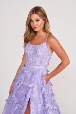 Ellie Wilde By Mon Cheri Ellie Wilde EW34109 Glitter Floral Prom Dress 11 Ellie Wilde By Mon Cheri Ellie Wilde EW34109 Glitter Floral Prom Dress -Outlet Prom Dresses Store S23 EW EW34109 05 470x705
