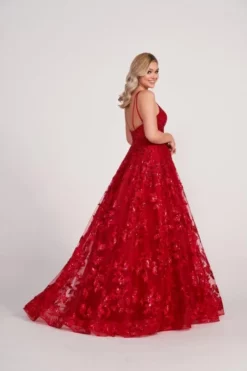 Ellie Wilde By Mon Cheri Ellie Wilde EW34119 Floral Organza Prom Dress 8 Ellie Wilde By Mon Cheri Ellie Wilde EW34119 Floral Organza Prom Dress -Outlet Prom Dresses Store S23 EW EW34119 02 470x705
