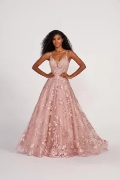 Ellie Wilde By Mon Cheri Ellie Wilde EW34119 Floral Organza Prom Dress 9 Ellie Wilde By Mon Cheri Ellie Wilde EW34119 Floral Organza Prom Dress -Outlet Prom Dresses Store S23 EW EW34119 03 470x705