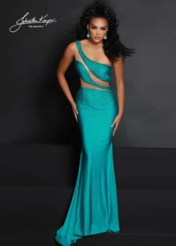 Johnathan Kayne 2608 Sheer Cut Out One Shoulder Gown 9 Johnathan Kayne 2608 Sheer Cut Out One Shoulder Gown -Outlet Prom Dresses Store S23 JK 2608 03 503x705