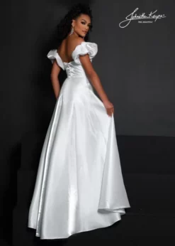 Johnathan Kayne 2642 Removable Puff Sleeve Gown -Outlet Prom Dresses Store S23 JK 2642 04 503x705
