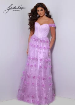 Johnathan Kayne 2645 Feminine 3D Lace Gown 8 Johnathan Kayne 2645 Feminine 3D Lace Gown -Outlet Prom Dresses Store S23 JK 2645 03 503x705