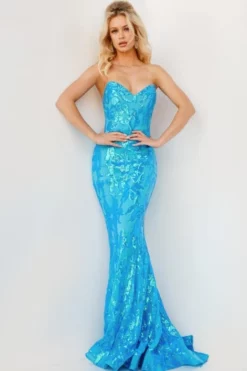 Jovani 07786 Fitted Sequin Prom Dress 11 Jovani 07786 Fitted Sequin Prom Dress -Outlet Prom Dresses Store S23 JV 07786 05 470x705