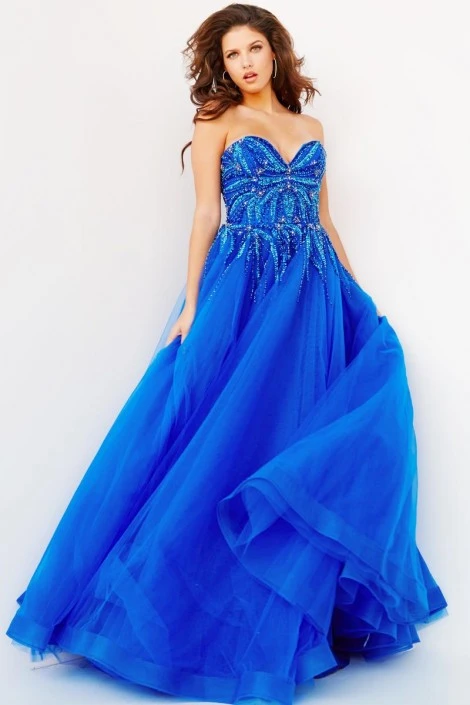 Jovani 07946 Beaded Top Ball Gown 5 Jovani 07946 Beaded Top Ball Gown - Image 3