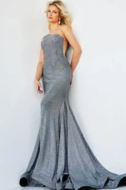 Jovani 60336 Sparkling One Shoulder Gown -Outlet Prom Dresses Store S23 JV 60336 03 470x705