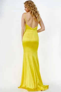 JVN By Jovani JVN08595 Deep V Neck Prom Dress 5 JVN By Jovani JVN08595 Deep V Neck Prom Dress -Outlet Prom Dresses Store S23 JVN JVN08595 02 471x705