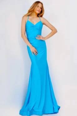 JVN By Jovani JVN22880 Ruched Prom Dress -Outlet Prom Dresses Store S23 JVN JVN22880 03 470x705
