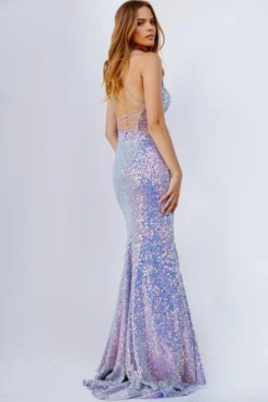 JVN By Jovani JVN24010 Sleek Sequin Prom Dress 6 JVN By Jovani JVN24010 Sleek Sequin Prom Dress -Outlet Prom Dresses Store S23 JVN JVN24010 02 470x705