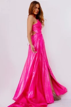 JVN By Jovani JVN24061 Shimmering Draped Prom Dress 6 JVN By Jovani JVN24061 Shimmering Draped Prom Dress -Outlet Prom Dresses Store S23 JVN JVN24061 02 470x705