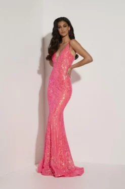 Jasz Couture 7432 Shimmering V Back Prom Dress -Outlet Prom Dresses Store S23 JZ 7432 03 470x705