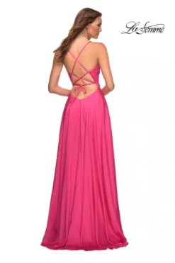 La Femme 30616 Flattering Prom Dress With Pockets -Outlet Prom Dresses Store S23 LF 30616 02 470x705