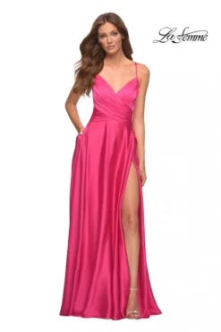 La Femme 30616 Flattering Prom Dress With Pockets -Outlet Prom Dresses Store S23 LF 30616 05 470x705