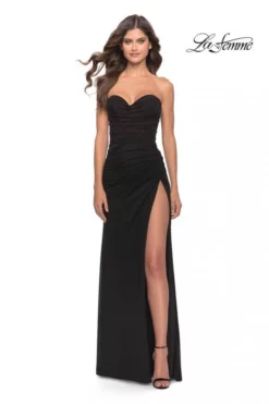 La Femme 31058 Strapless Sweetheart Prom Dress -Outlet Prom Dresses Store S23 LF 31058 05 470x705
