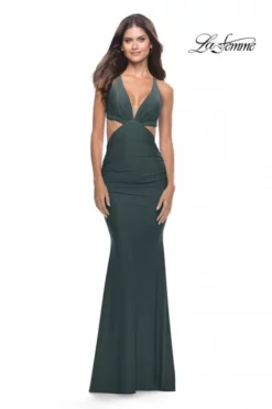 La Femme 31228 Cut Out Sides Prom Dress 11 La Femme 31228 Cut Out Sides Prom Dress -Outlet Prom Dresses Store S23 LF 31228 05 470x705