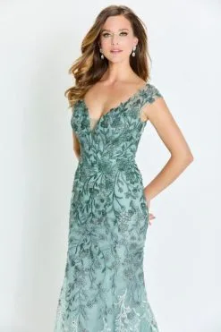 Montage By Mon Cheri Montage M522 Floral Embroidered MOB Gown 7 Montage By Mon Cheri Montage M522 Floral Embroidered MOB Gown -Outlet Prom Dresses Store S23 MG M522 03 470x705