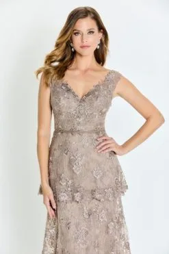 Montage By Mon Cheri Montage M526 Tiered Embroidered Mothers Gown -Outlet Prom Dresses Store S23 MG M526 03 470x705