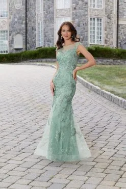 MGNY By Morilee 72702 Stunning Sequin Lace Mermaid Gown 9 MGNY By Morilee 72702 Stunning Sequin Lace Mermaid Gown -Outlet Prom Dresses Store S23 MGNY 72702 03 470x705