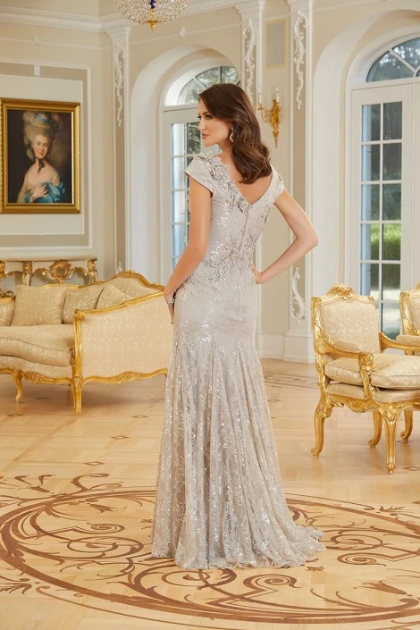 MGNY By Morilee 72705 Romantic Chantilly Lace Gown 4 MGNY By Morilee 72705 Romantic Chantilly Lace Gown - Image 2