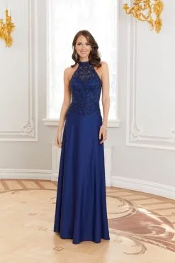 MGNY By Morilee 72715 Stunning High Halter Neck Gown 9 MGNY By Morilee 72715 Stunning High Halter Neck Gown -Outlet Prom Dresses Store S23 MGNY 72715 03 470x705