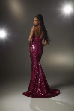 Morilee 48004 Glittering Sequin Prom Dress -Outlet Prom Dresses Store S23 ML 48004 02 470x705